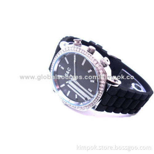 HD 720P beautiful lady SPY watches with 180 degree video and audio recording, IR night visionNew